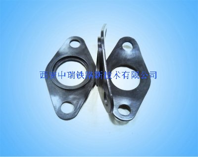 冷却单节胶垫 35*112*86*5.8，内燃机车散热器配件